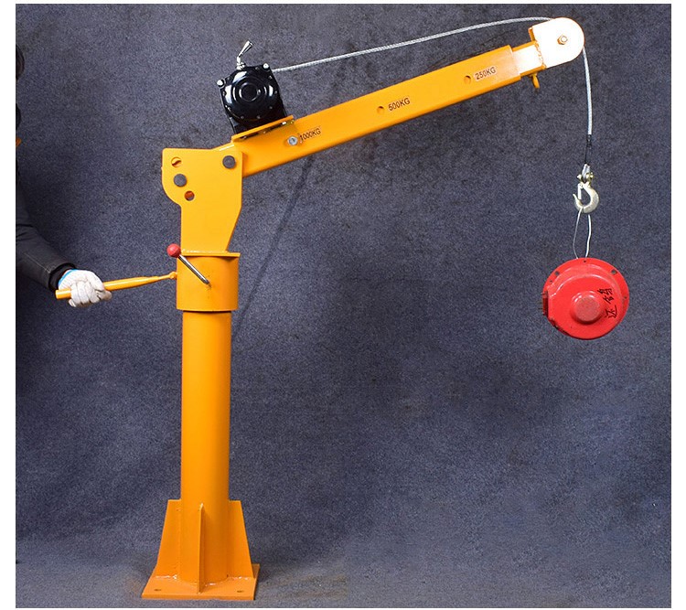 适用车载小吊机12v24v车用小型吊运机1吨220v家用随车吊机货车起重机