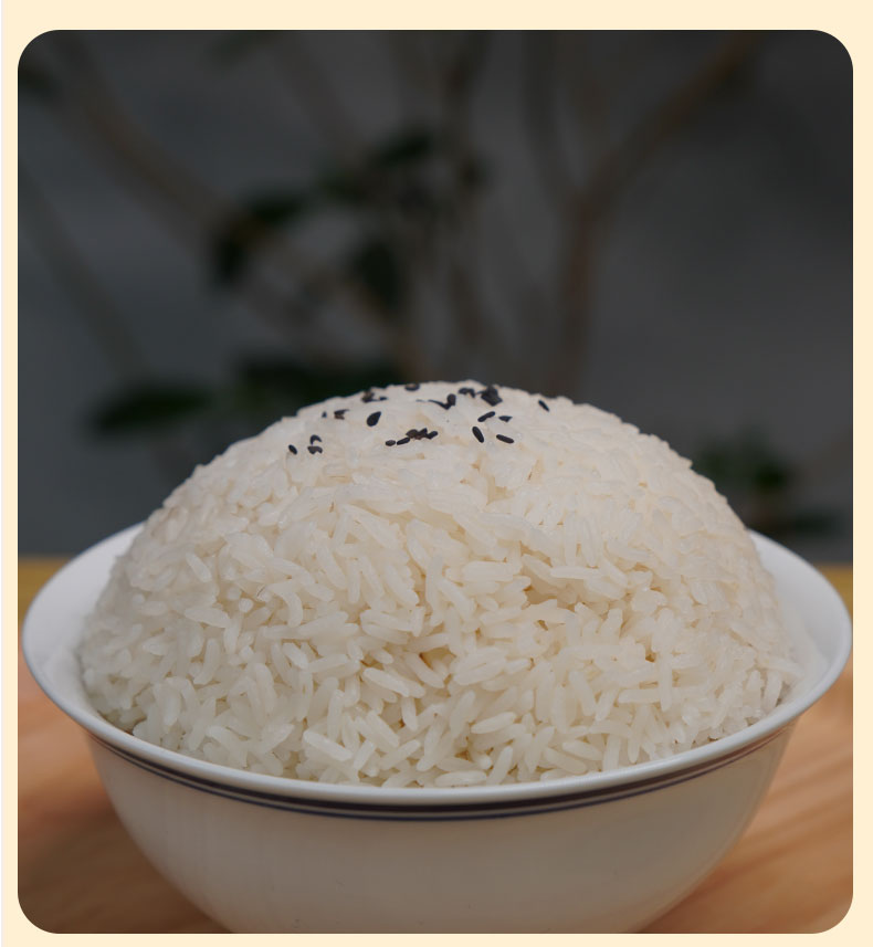 玉针香2021年新大米25kg小包装5斤装米油粘香长粒香简箪