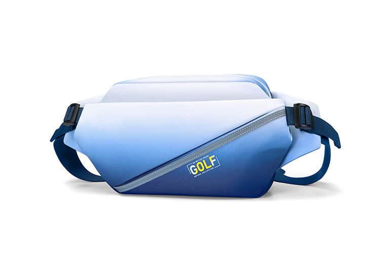 GOLF Trendy Crossbody Bag for Men, Gradient Color Shoulder Bag, Outdoor Sports Waist Pack, Men's Phone Bag, Ink Wash 24