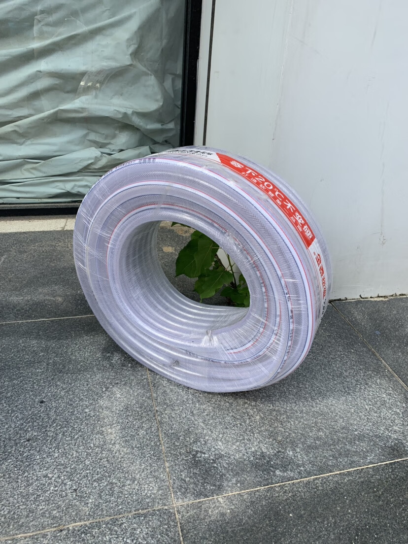 无味环保加厚自来水管4分6分1寸防冻塑料软管牛筋蛇皮管pvc塑料水-米