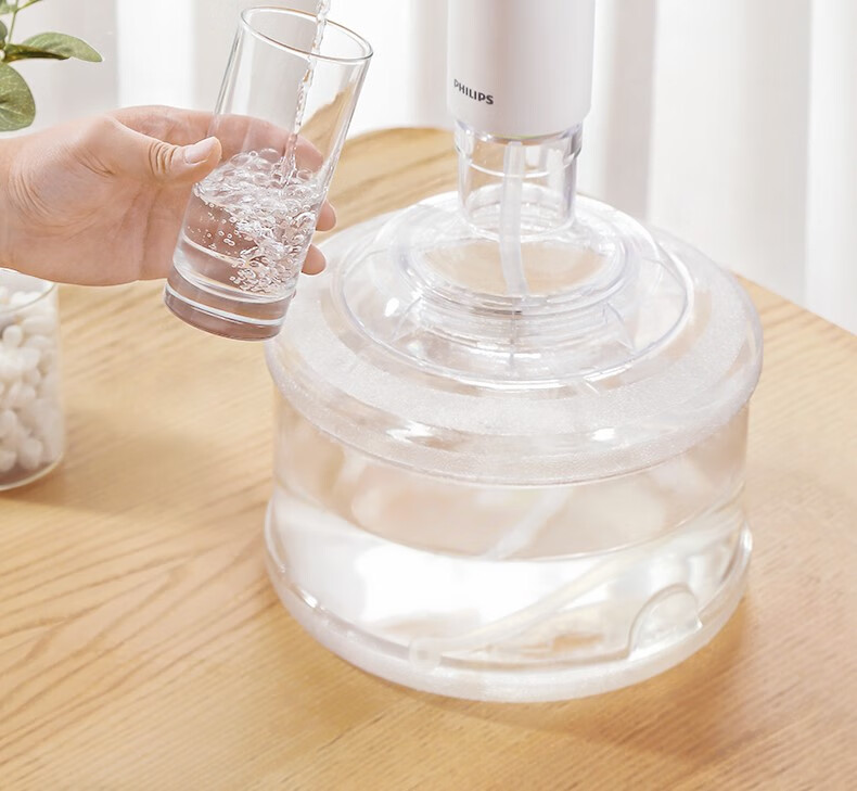 飞利浦(philips) 桶装水抽水器电动抽水机 大桶矿泉水自动上水器 饮用