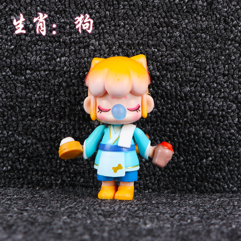 官方直销泡泡玛特十二生肖盲盒热卖若来nanci女生礼物儿童玩具隐藏款