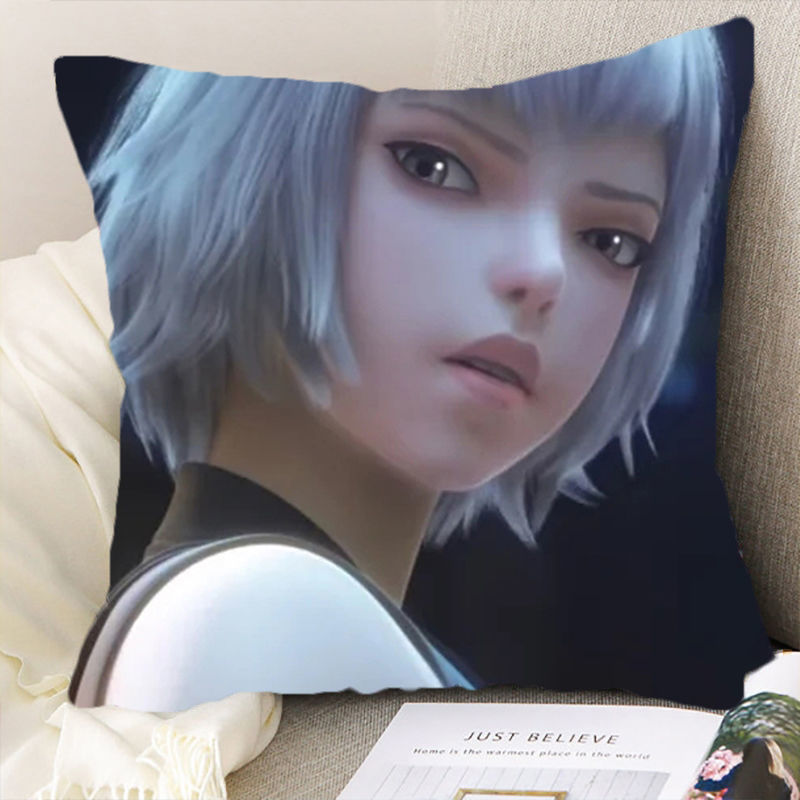 灵笼白月魁抱枕马克冉冰墨城周边靠垫送朋友生日礼物靠枕可拆洗2245x