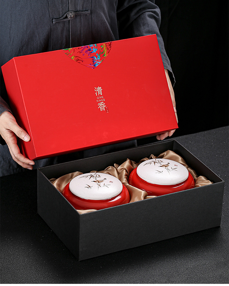 古树糯米香碎银子礼盒装茶叶茶化石老茶头散装熟茶礼长辈400g