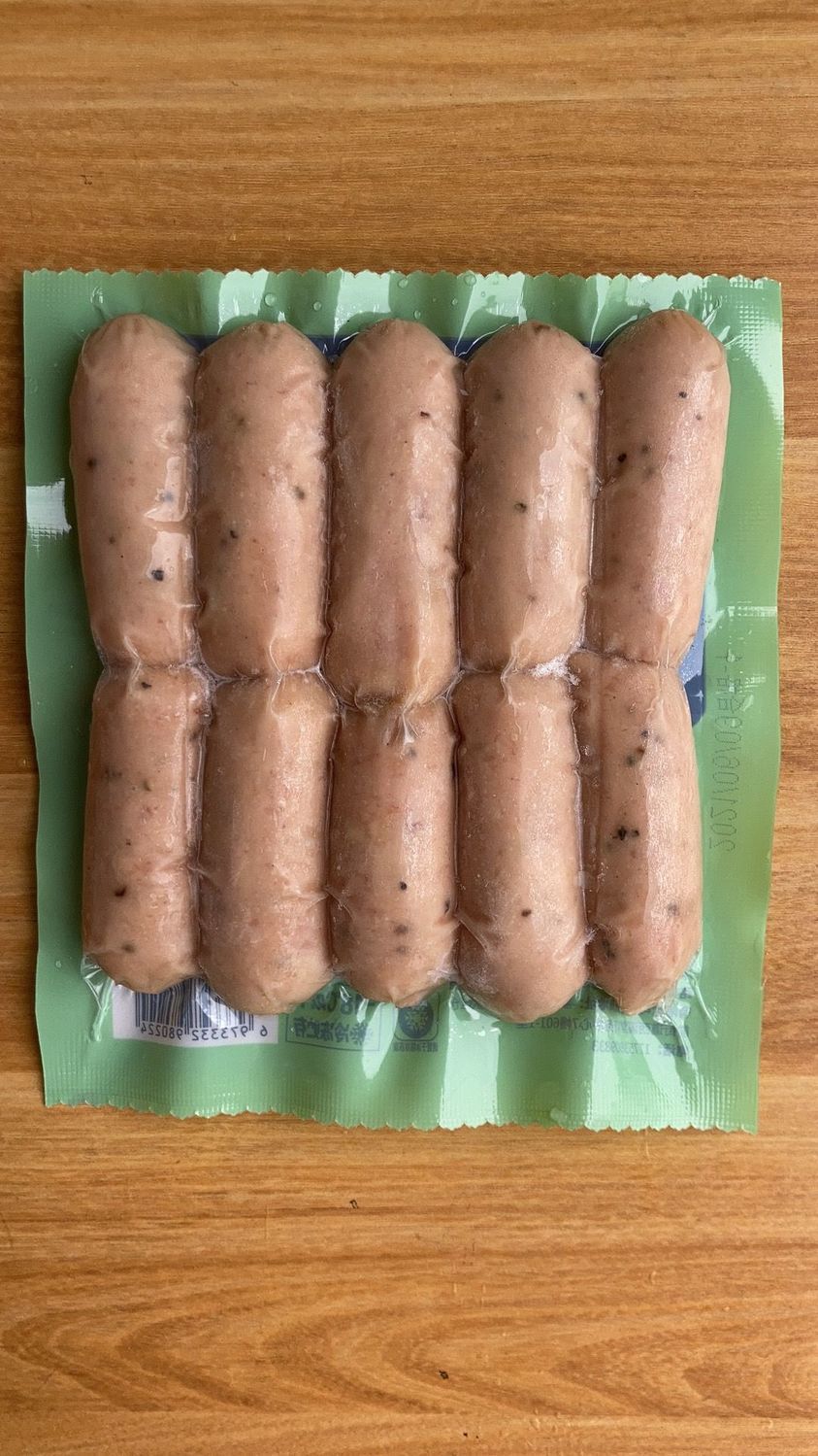 大嘴鳄火山石肠大嘴鳄火山石烤肠台式风味热狗大香肠 原味500g*4(共40