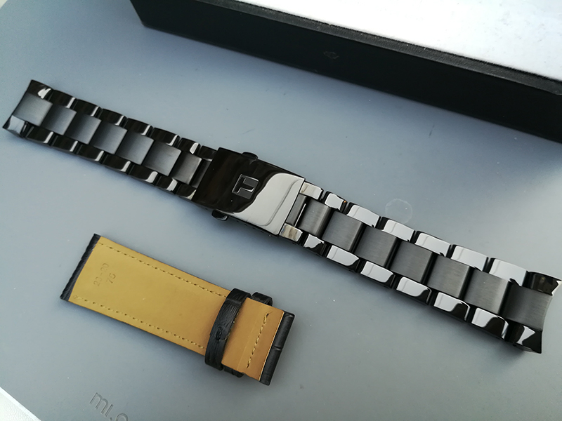 适用天梭t116手表带1853速驰t116617a原装质量不锈钢钢带22mm钢链原装