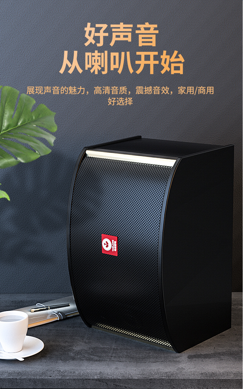 水木风粤浪 k90家庭ktv音响套装全套家用客厅中小型舞蹈会议室k歌