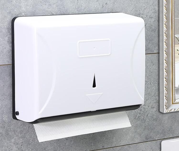 60新品卫生间壁挂式擦手纸盒高档酒店家用洗手间厕所免打孔抽取式