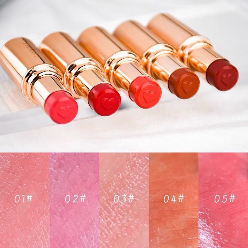 井田canmake爱心浮雕口红高保湿滋持久裸妆04