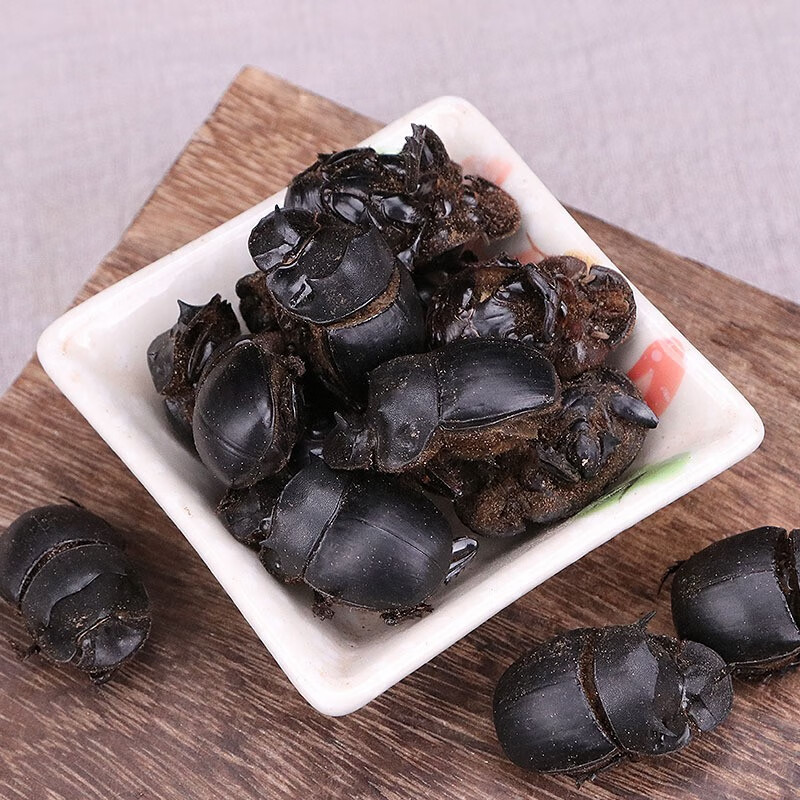 北京同仁堂 大将军 中药材 蜣螂虫 特级屁巴虫 屎壳郎 推粪虫 内廷上