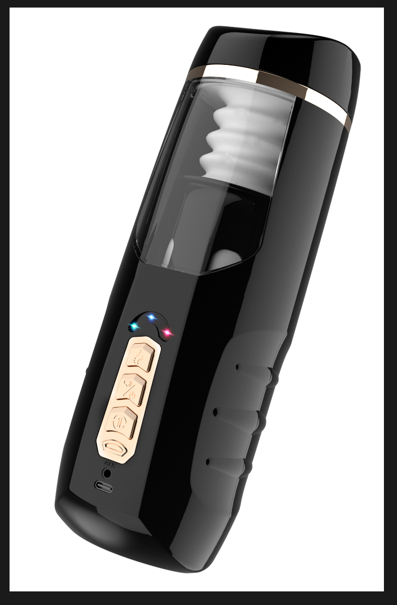 久爱jiuai飞机杯男士性玩具伸缩炮全自动飞机杯发声加温男用自慰器