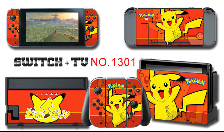 美无缺 任天堂switch痛贴 ns痛机贴纸彩贴全机膜 贴膜机身保护膜 编号