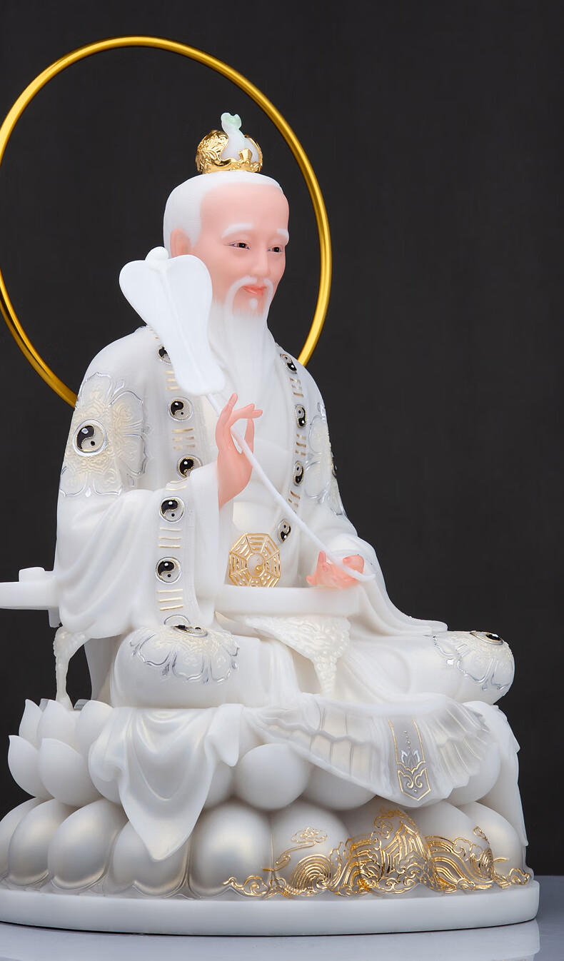 圣丰造像太上老君道教三清道祖家居供奉三清祖师神像寺