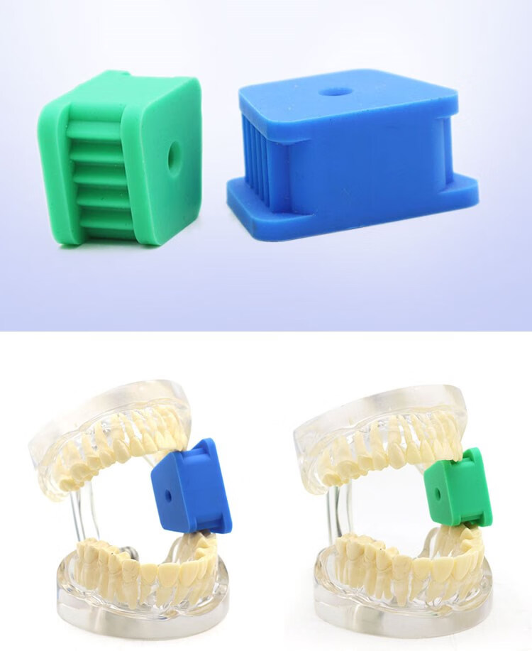 口器口腔咬合垫牙科张口器口腔撑嘴器扩张 口内撑套装颜色随机【图片