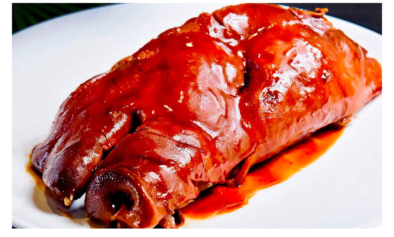 带骨鸿运当头卤猪头肉3斤半边扒猪脸饭店餐饮宴席半成品特色食材 鸿运