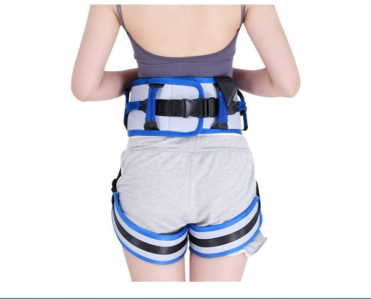 康复训练腰带中风偏瘫病人老人走路保护带移位搬运带起身辅助器材蓝色