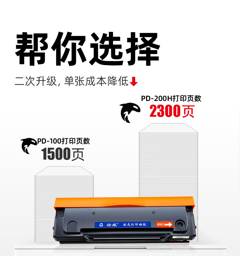 奔图p1050粉盒p2650硒鼓架p2650n成像鼓m5000碳盒硒鼓1500页奔图系列