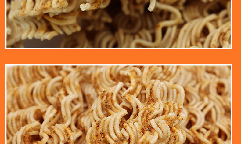 新疆孜然烤肉味干脆面怀旧干吃休闲零食方便面整箱 酷仔整箱38g*48袋