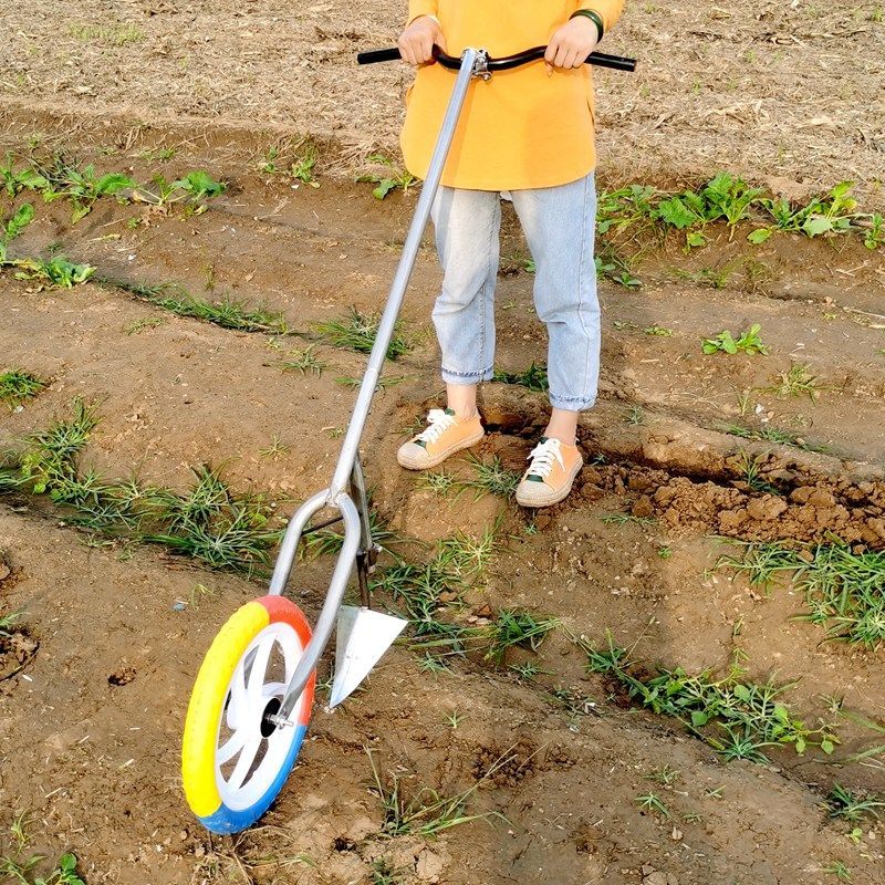 锄头翻地松土翻土机耕地犁地起垄开沟机小型 【耘锄】锄草型【图片