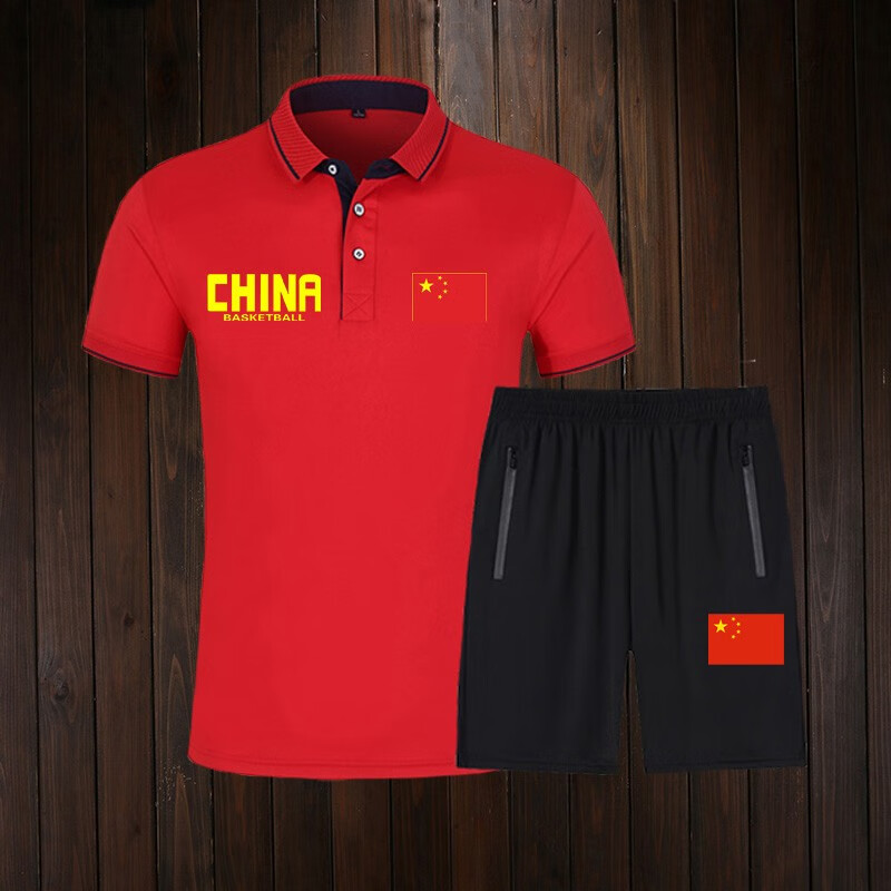 china国家队体育生运动员团体队服武术馆教练服装 蓝色3(中国队套装)