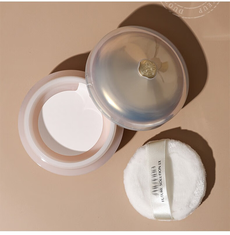 新年礼物资生堂时光琉璃御藏奢采蜜粉定妆散粉10g