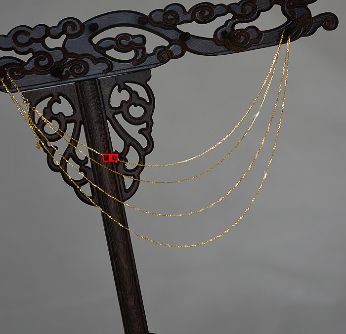 洛河 金腰链 18k黄金性感身体链魅力女人首饰老婆生日礼物足金七夕