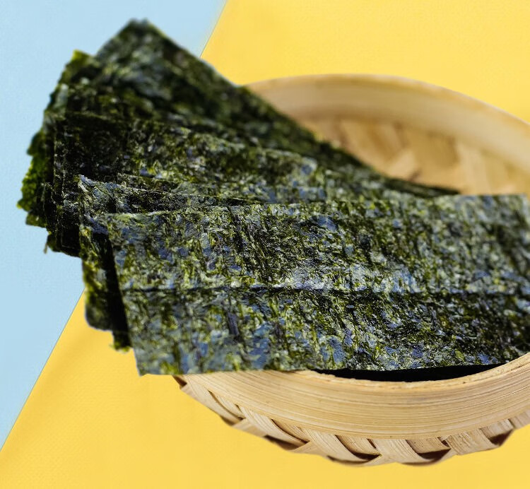 网红海苔片调味即食海苔寿司片儿童女康休闲零食400片原味