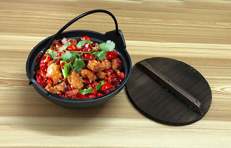 咏夏厨具咏夏厨具日式小火锅铸铁小干锅固体酒精炉火锅酒精锅仔