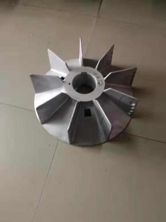 风叶电机铝风叶风扇叶散热单相风扇耐高温y/y2/yzr/通用电机配件 铝风