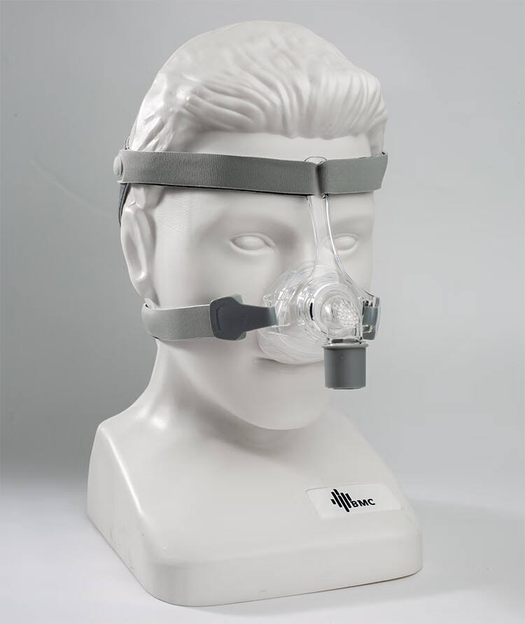 瑞迈特bmc通气面罩鼻罩n5鼻面罩硅胶垫头带搭扣呼吸机通用配件接口