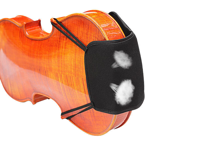 小提琴腮托垫琴垫小提琴肩垫配件垫布腮托布琴托垫肩腮拖初学者用 1/2