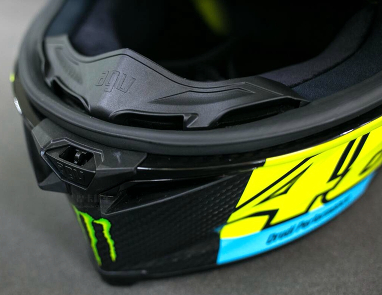 agv碳纤维70周年 pistagprr70周年罗西日月罗拉轨迹串珠摩托车赛道碳