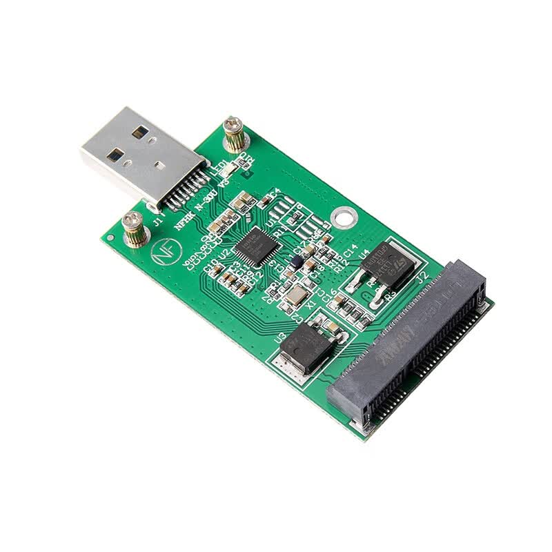 0移动硬盘盒 ssd固态硬盘转usb3.0转接盒 u盘 lzqly msata转usb3.