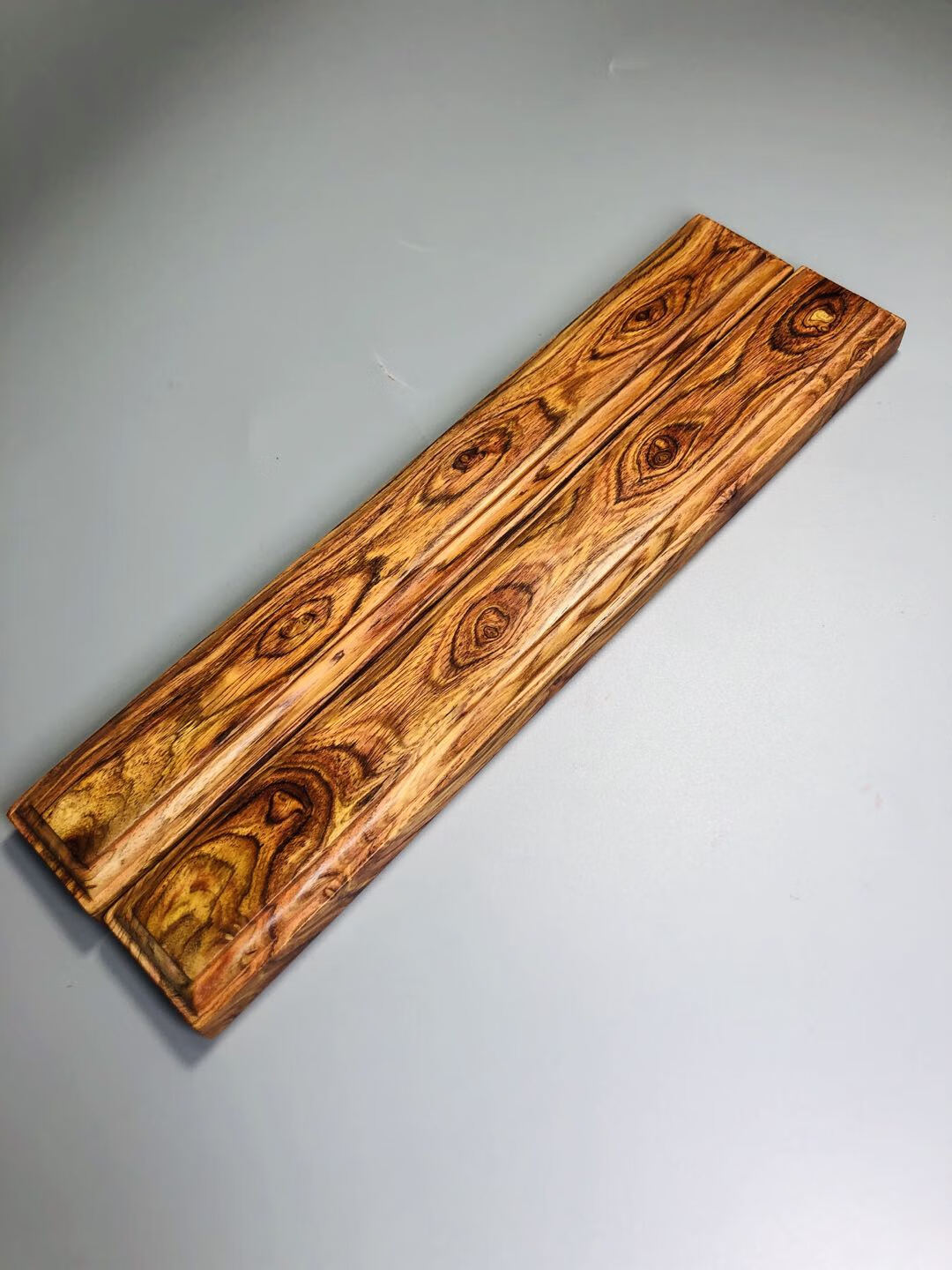 海南黄花梨镇纸镇尺老料文玩文房四宝书法镇纸一对红木长30宽42cm