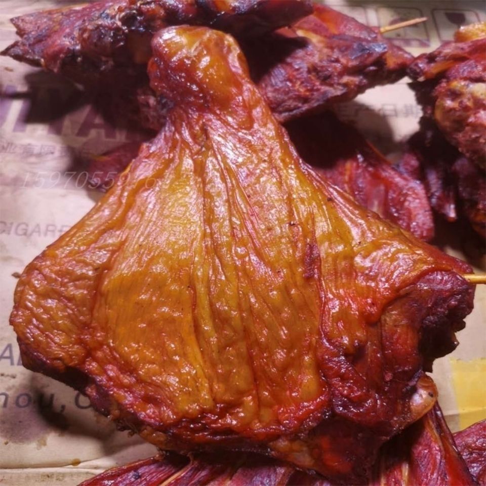江西宜春腊火鸡腿超大整只700/950克烟熏火腿腊肉多开胃农家腌制 净重