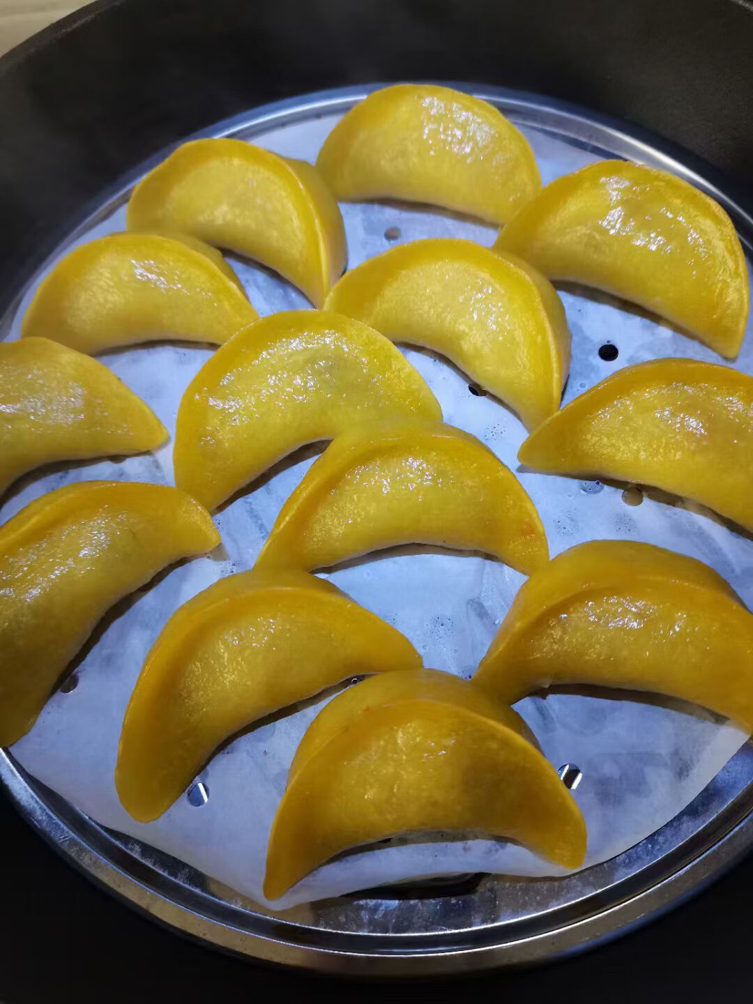 温州乐清特产番薯黄夹饺子小吃手工早餐特产美食锦粉夹山粉饺冷冻