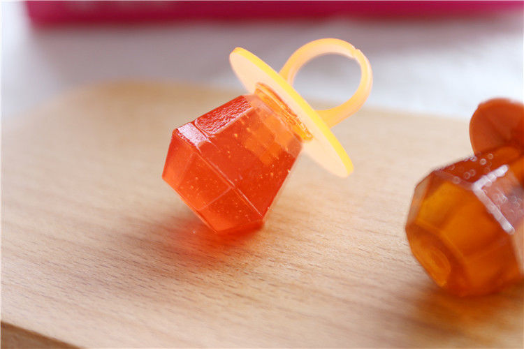 棒棒糖创意钻石糖怀旧儿时零食360包儿童水果味奶嘴糖5包