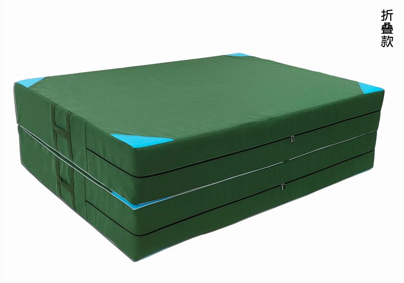 佧森滋跳高垫体育训练武术后空翻攀岩防护垫加厚折叠海绵包跳高垫子有