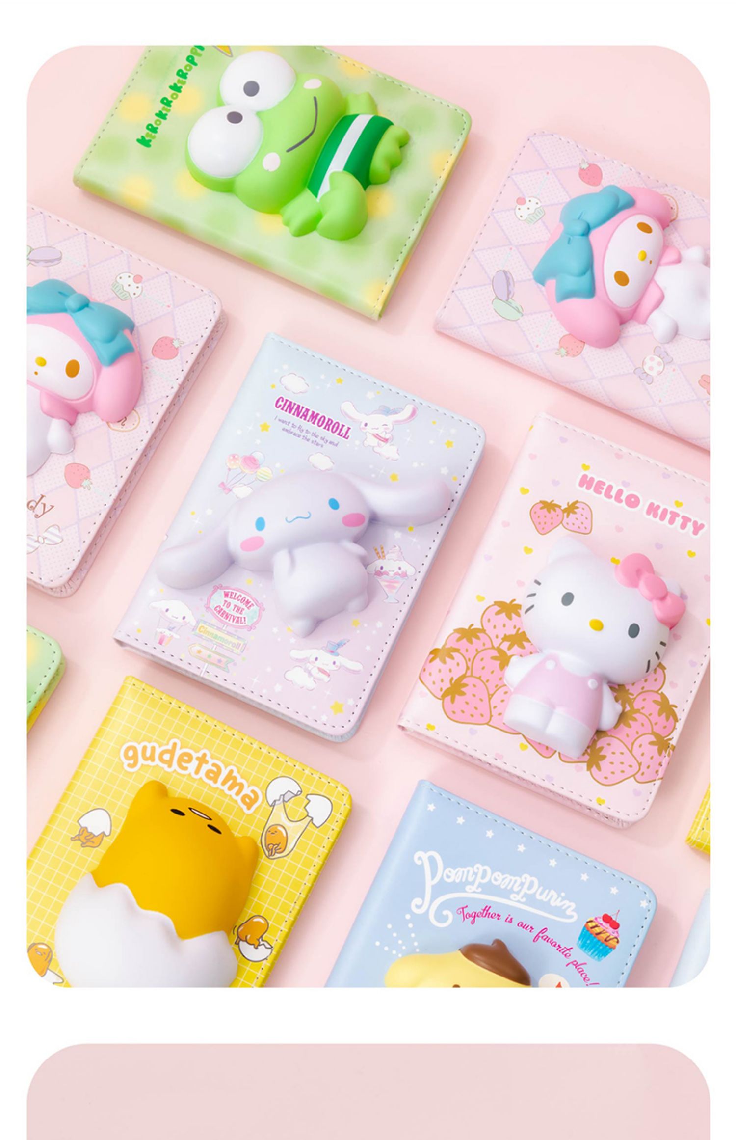 科威顿mini减压本一正文具玉桂狗本子迷你解压手账本少女心可爱减压