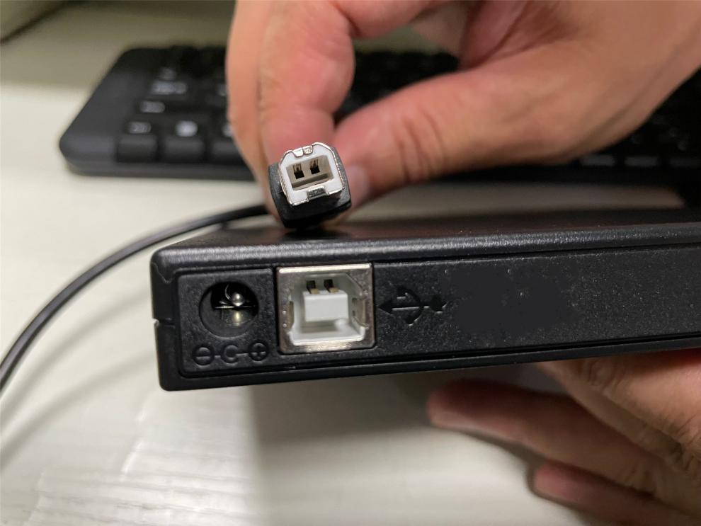 适用于三星lg联想华硕建兴先锋外置usb光驱电源线数据线连接线 深灰色