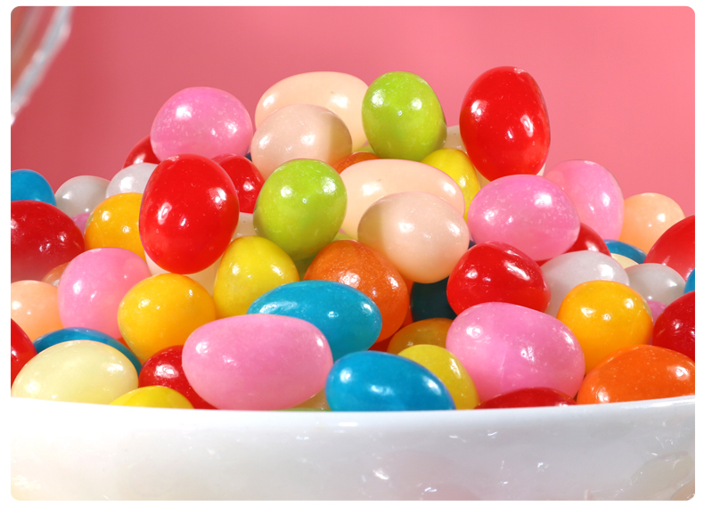 软糖混合水果味儿童西瓜泡泡糖 彩虹糖【袋装1斤*1袋】约400粒【图片