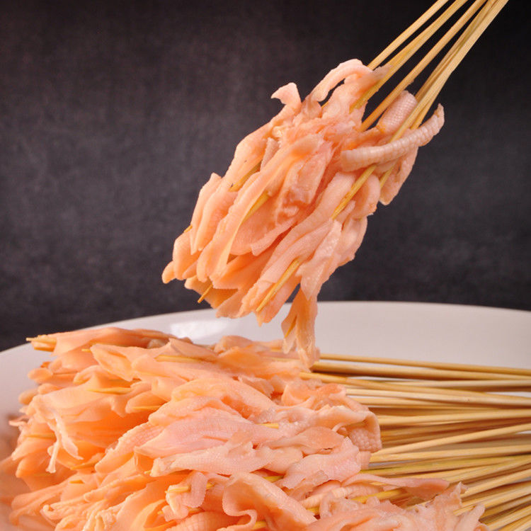 秘制湘西 无骨鸭掌串 80串 湘西小串 烧烤食材 去骨鸭掌串把把烧 1包