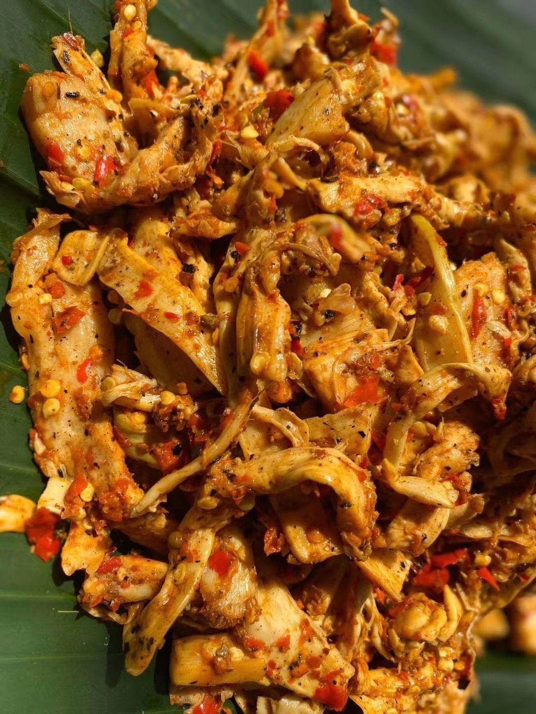 云南普洱特产腌野生酸笋竹笋开盖及食麻辣腌黄笋开胃下饭德宏傣味 黄