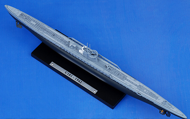 u型潜艇模型 成品 顺丰 atlas 1:350 德军ix级u艇 u型潜艇模型 u-181