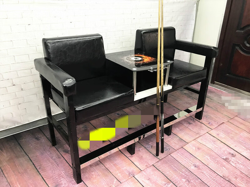 新款台球桌椅台球沙发椅台球椅台球厅专用椅观球椅休闲桌椅厂家征路者