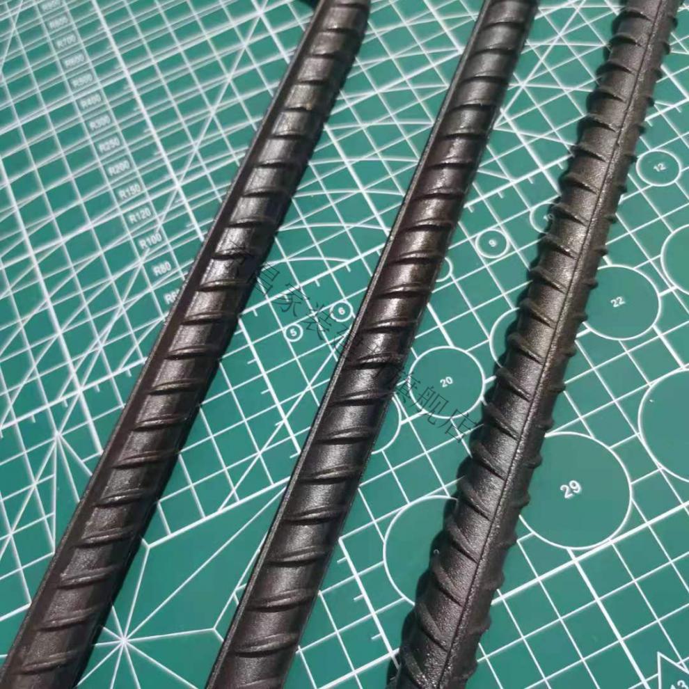 螺纹钢木工拆模小撬棍铁敲棍扁头钢筋撬杠大撬棒木模翘棍工具 16粗