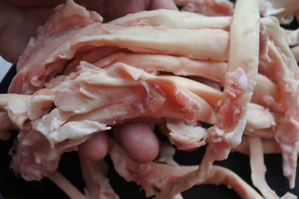 羊板筋带肉新鲜羊背筋羊筋烧烤专用炖汤补钙食材羊筋批发【10月31日发