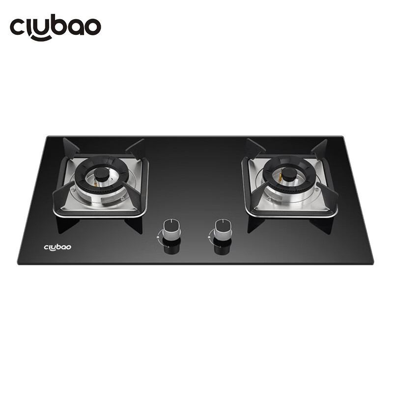 clubao智能厨卫电器 灶具 直火燃烧 铝合金炉头 jzy-h08 童锁保护