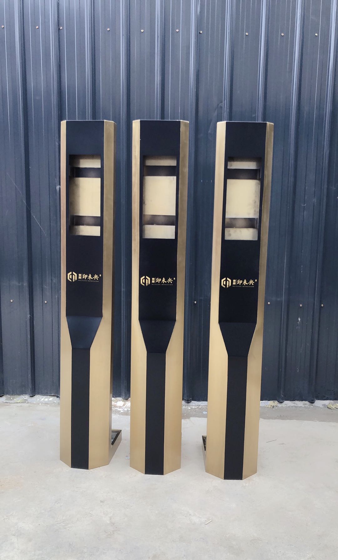 可视楼守对讲主机立柱小区门口机立柱门禁立柱人脸识别立柱底座 by