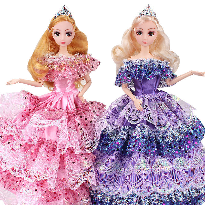 换装彤乐芭比娃娃玩具套装洋娃娃六一儿童女孩生日礼物公主大礼盒a12